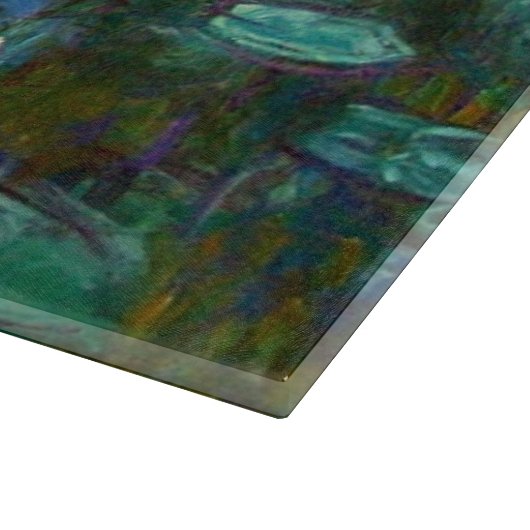 Claude Monet's Nymphéas Snijplank (Hoek)
