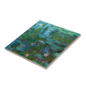 Claude Monet's Nymphéas Tegeltje (Zijkant)