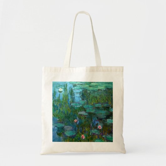 Claude Monet's Nymphéas Tote Bag (Voorkant)