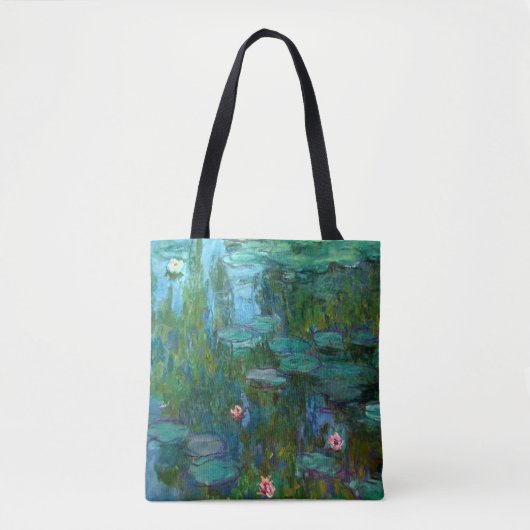Claude Monet's Nymphéas, Waterlelies Tote Bag (Voorkant)