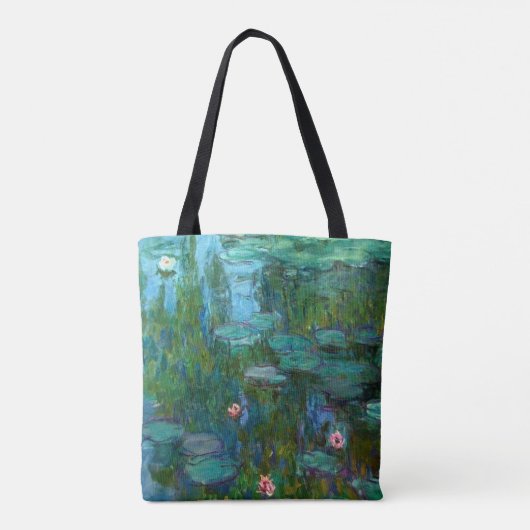 Claude Monet's Nymphéas, Waterlelies Tote Bag (Achterkant)