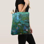 Claude Monet's Nymphéas, Waterlelies Tote Bag (Dichtbij)