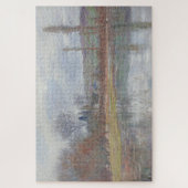 Claude Monets Printemps à Vétheuil (1881) – Kunst Legpuzzel (Verticaal)