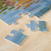 Claude Monet's Regattas at Argenteuil (1872) Legpuzzel (Zijkant)