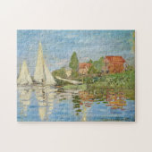 Claude Monet's Regattas at Argenteuil (1872) Legpuzzel (Horizontaal)