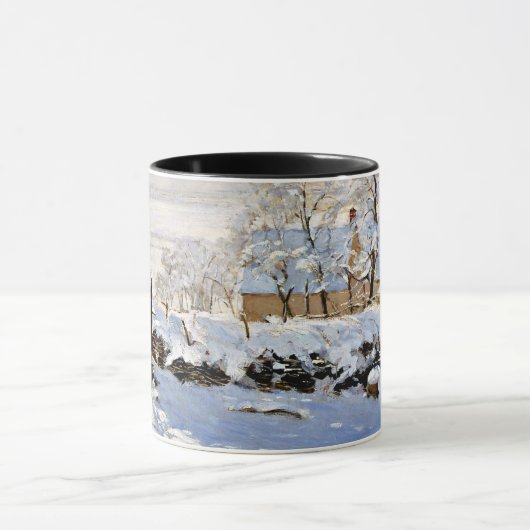 Claude Monets schilderij, De Ekster, Mok (Midden)