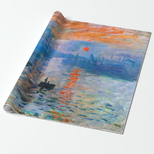 Claude Monet's Sunrise Cadeaupapier