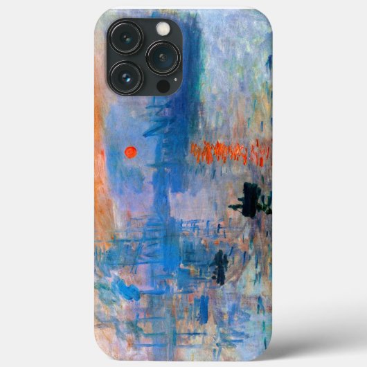 Claude Monet's Sunrise Case-Mate iPhone Case (Achterkant)