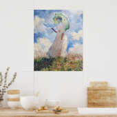 Claude Monets Suzanne Hoschedé (1886) Poster (Keuken)