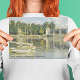 Claude Monet's The Argenteuil Bridge (1874) Bedankkaart