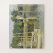 Claude Monet's The Argenteuil Bridge (1874) Legpuzzel (Verticaal)