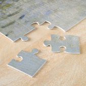 Claude Monet's The Argenteuil Bridge (1874) Legpuzzel (Zijkant)