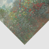 Claude Monet's The Artists Garden in Argenteuil Tissuepapier (Detail)