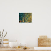 Claude Monets treurwilg Poster (Keuken)