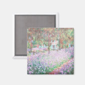 Claude Monets tuin in Giverny Magneet (Voorkant / Achterkant)