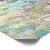 Claude Monet's Valle Buona, nabij Bordighera (1884 Poster (Hoek)