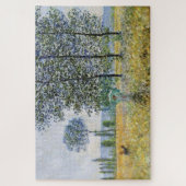 Claude Monets Velden in de lente Legpuzzel (Verticaal)
