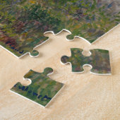 Claude Monet's Vrouw met een Parasol (De Stroll) Legpuzzel (Zijkant)