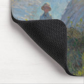 Claude Monet's Vrouw met een Parasol (De Stroll) Muismat (Hoek)