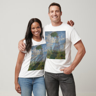 Claude Monet's Vrouw met een Parasol (De Stroll) T-shirt