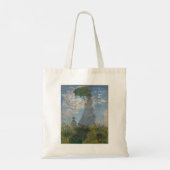 Claude Monet's Vrouw met een Parasol (De Stroll) Tote Bag (Achterkant)