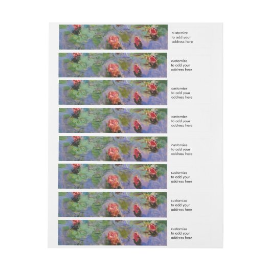 Claude Monet's Water Lilies (Vel)