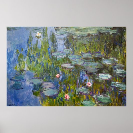 Claude Monet's Water Lilies (1915)  Poster (Voorkant)