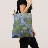 Claude Monet's Water Lilies (1915) Tote Bag (Dichtbij)