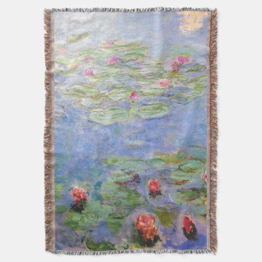 Claude Monet's Water Lilies Deken (Voorkant Verticaal)