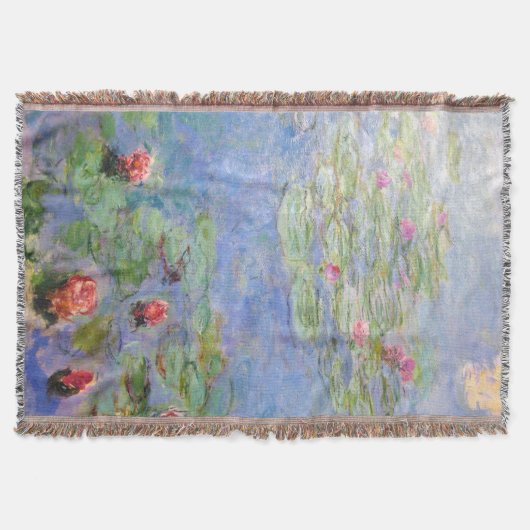 Claude Monet's Water Lilies Deken (Voorkant)