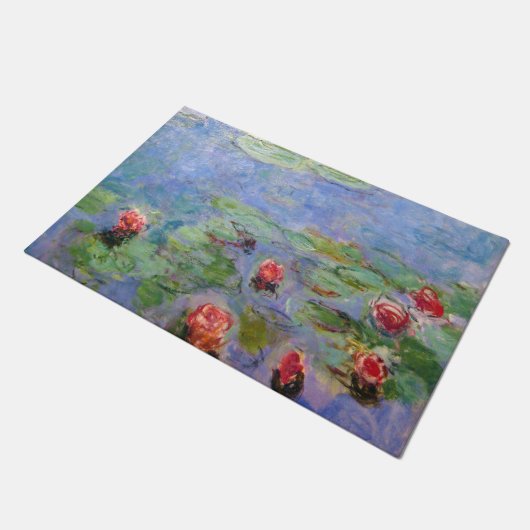 Claude Monet's Water Lilies Deurmat (Schuin)