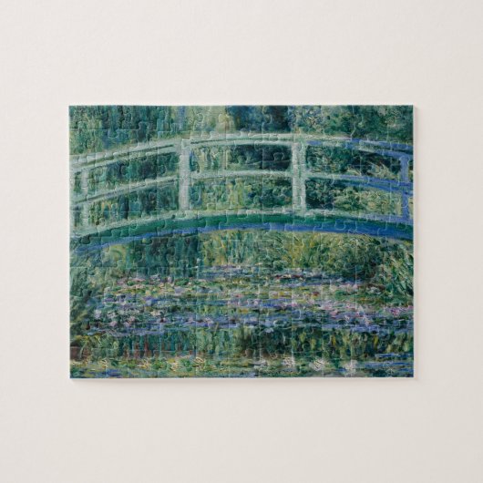 Claude Monet's Water Lilies en Japanse brug Legpuzzel (Horizontaal)