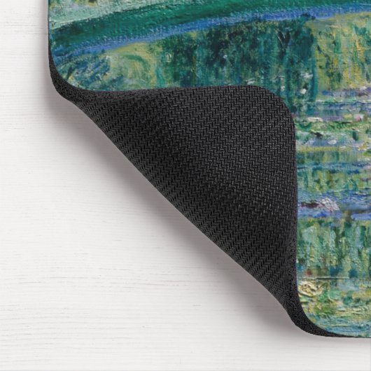 Claude Monet's Water Lilies en Japanse brug Muismat (Hoek)