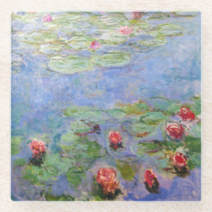 Claude Monet's Water Lilies Glazen Onderzetter