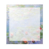 Claude Monet's Water Lilies Notitieblok (Voorkant)
