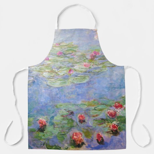 Claude Monet's Water Lilies Schort (Voorkant)