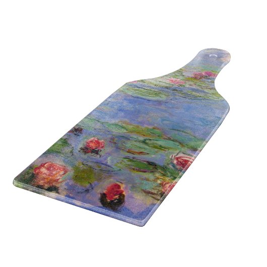 Claude Monet's Water Lilies Snijplank (Hoek)