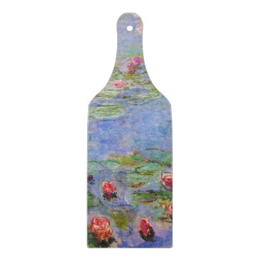 Claude Monet's Water Lilies Snijplank (Voorkant)