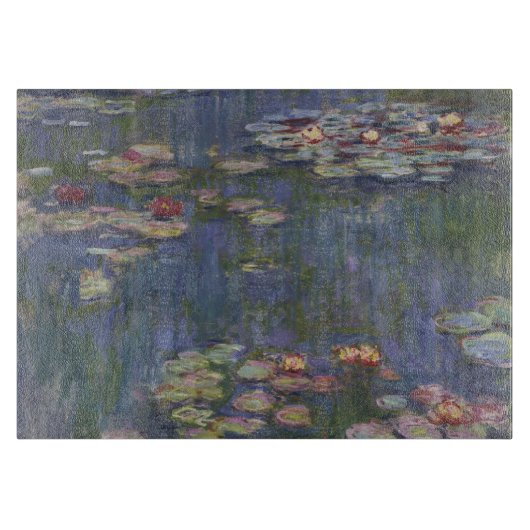 Claude Monet's Water Lilies Snijplank (Voorkant)