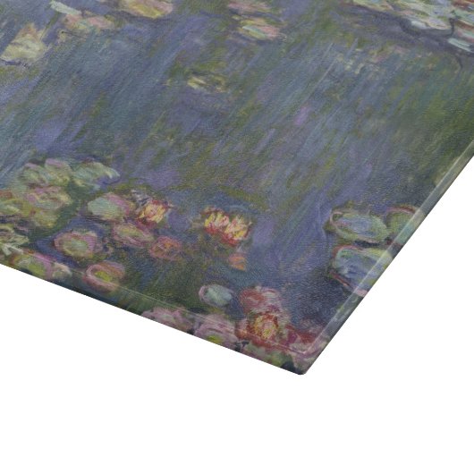 Claude Monet's Water Lilies Snijplank (Hoek)