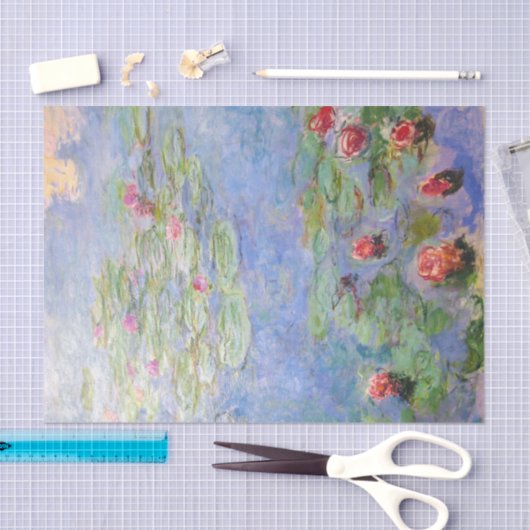 Claude Monet's Water Lilies Tissuepapier (Craft)