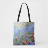 Claude Monet's Water Lilies Tote Bag (Voorkant)