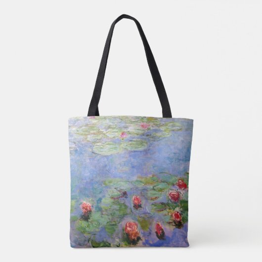 Claude Monet's Water Lilies Tote Bag (Achterkant)