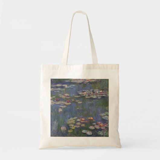 Claude Monet's Water Lilies Tote Bag (Voorkant)