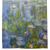 Claude Monets Waterlelies (1915)  Douchegordijn (Voorkant)