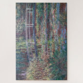 Claude Monets Waterlellevijver, Symfonie in Roze  Legpuzzel (Verticaal)
