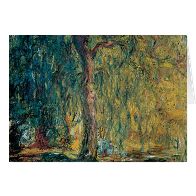 Claude Monet's weeping Willow (Voorkant Horizontaal)