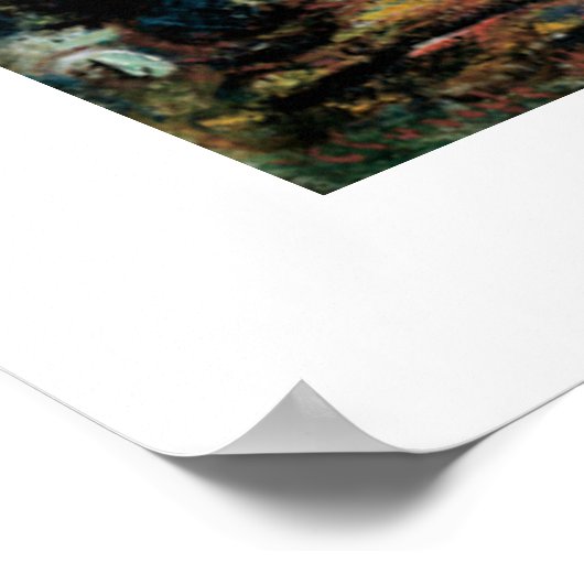 Claude Monet's weeping Willow Poster (Hoek)