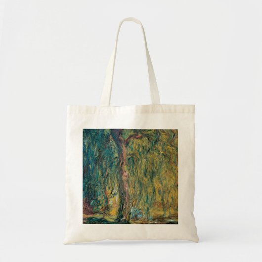 Claude Monet's weeping Willow Tote Bag (Voorkant)