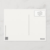 Claude Monet's White Frost Sunrise (hooibergen) Briefkaart (Achterkant)